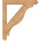 Ekena Millwork Funston Arts & Crafts Smooth Bracket, Western Red Cedar, 3 1/2"W x 30"D x 34"H BKT04X30X34FST03SWR - alternate 4